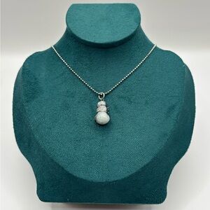 925 Silver Jade Pendant Necklace